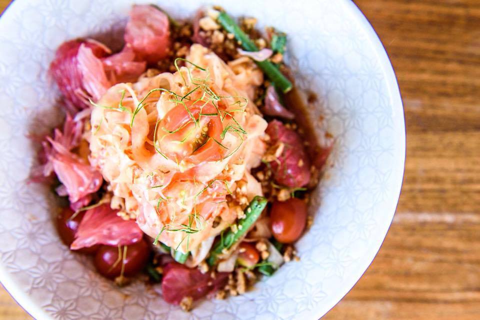  Thai papaya and pomelo salad from IBU SUSU Bar & Kitchen, Bali