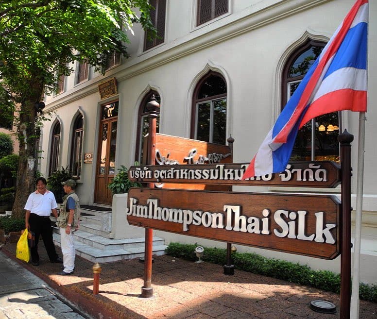 Jim Thompson Thai Silk shop