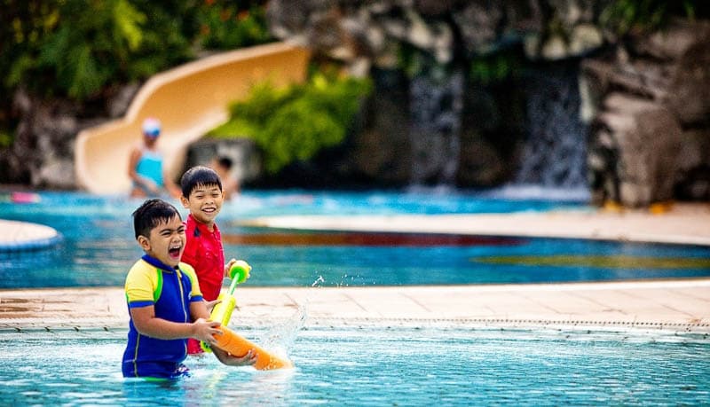 Kids pool in Orchid Country Club