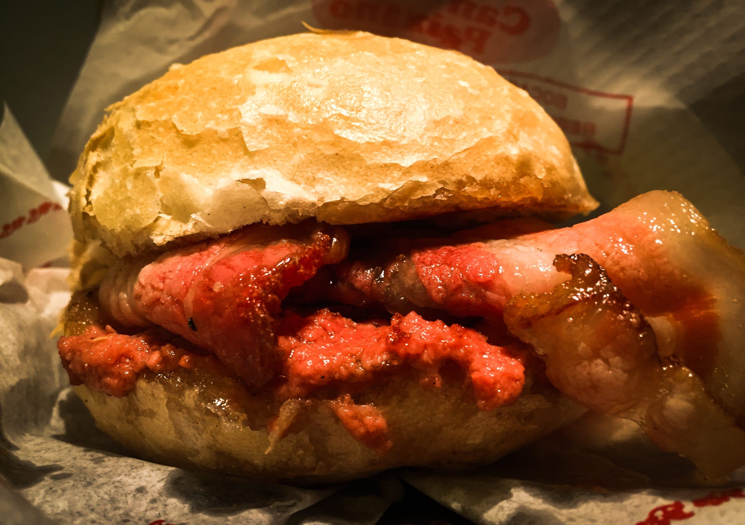 Sandwich from La Xampanyeria