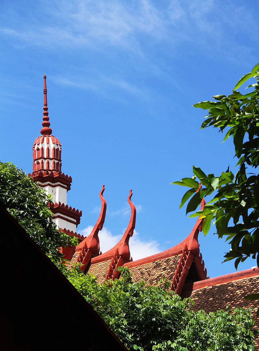 The exterior of the National Museum in Phnom Penh