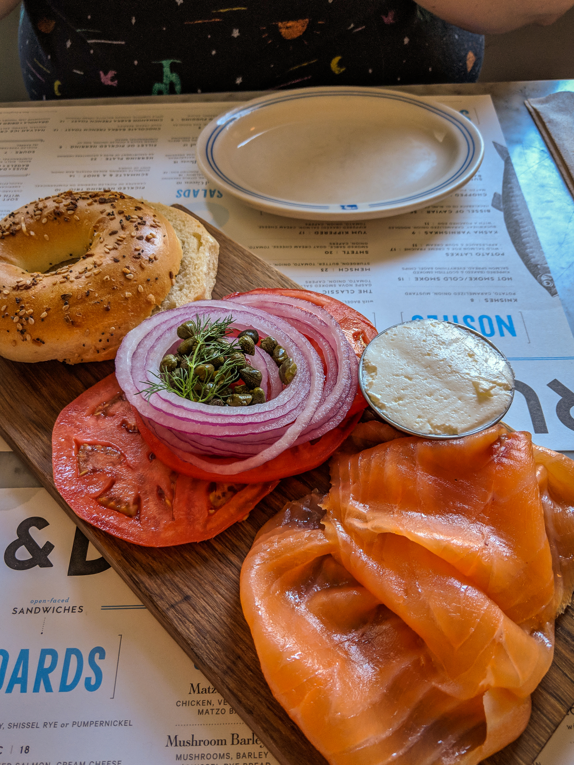 Bagels from Russ & Daughters, New York