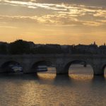 Pont Neuf and Eiffel tower