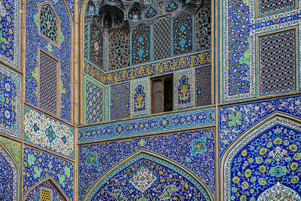Attractions in Isfahan, Iran