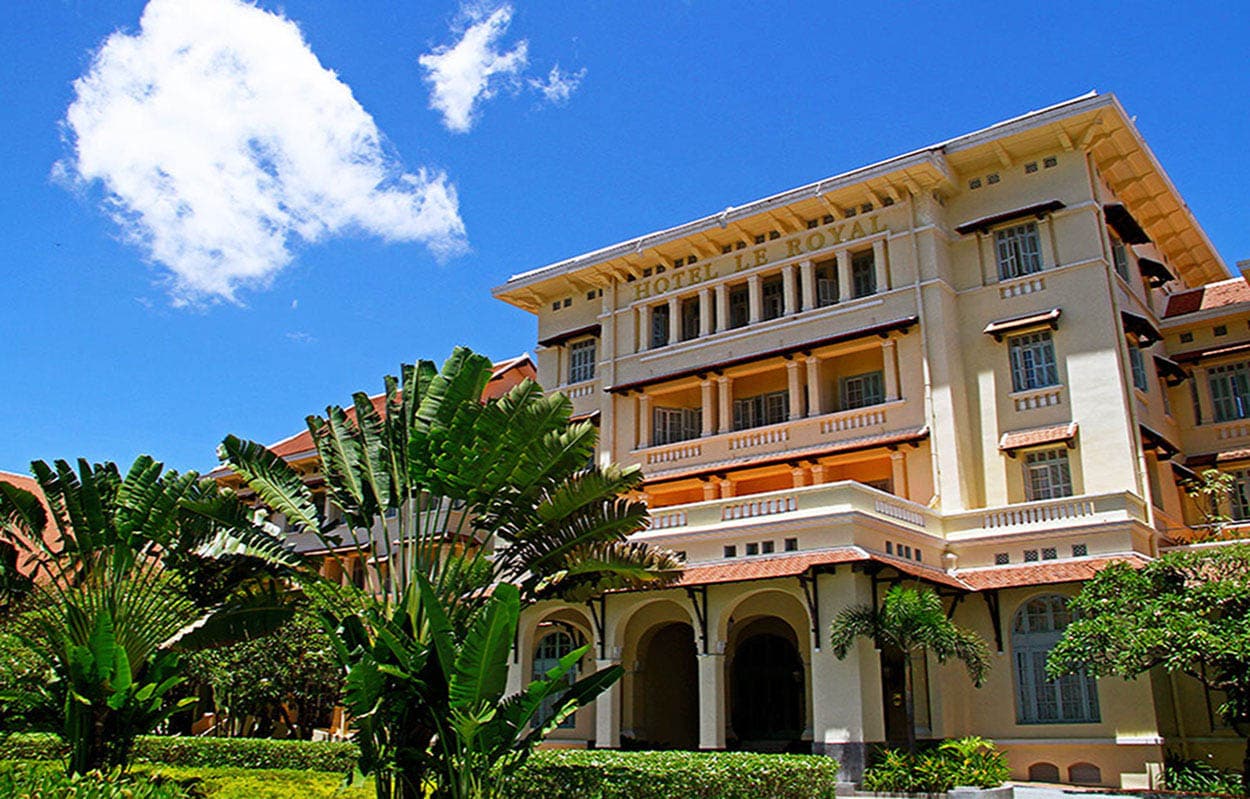 Exterior of Raffles Hotel Le Royal, Phnom Penh