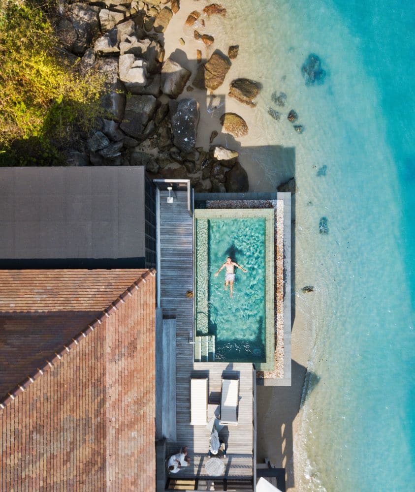 Swimming pool at The Ritz Carlton in Langkawi
