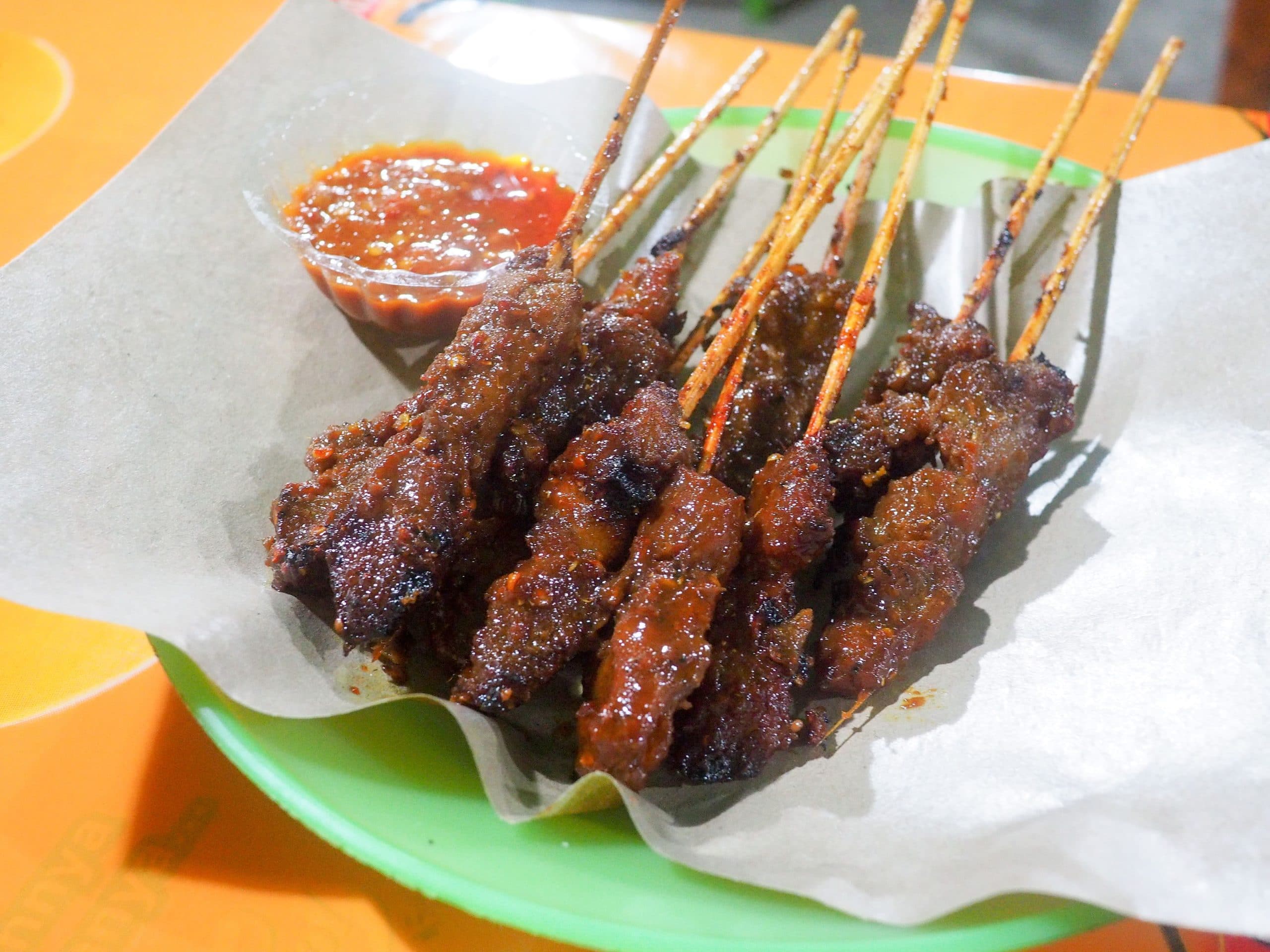 Sate Babi Bawah Pohon food in Bali