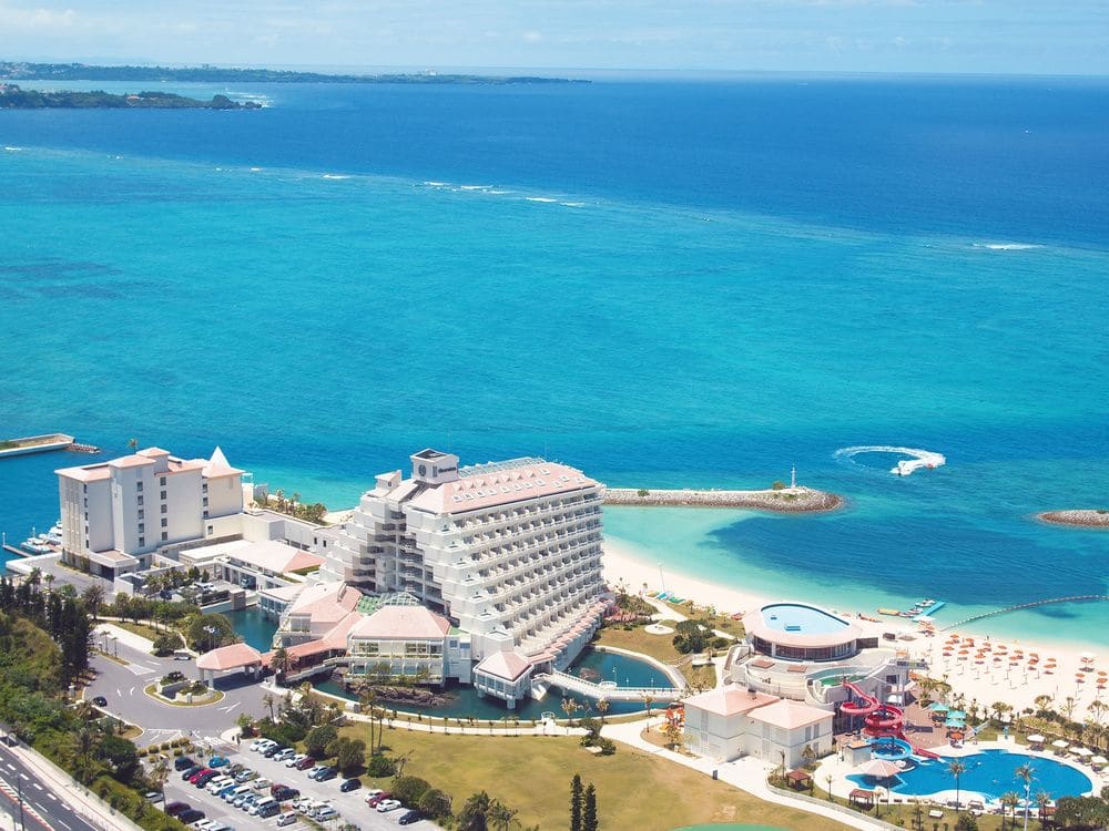 Exterior of Sheraton Okinawa Sunmarina Resort