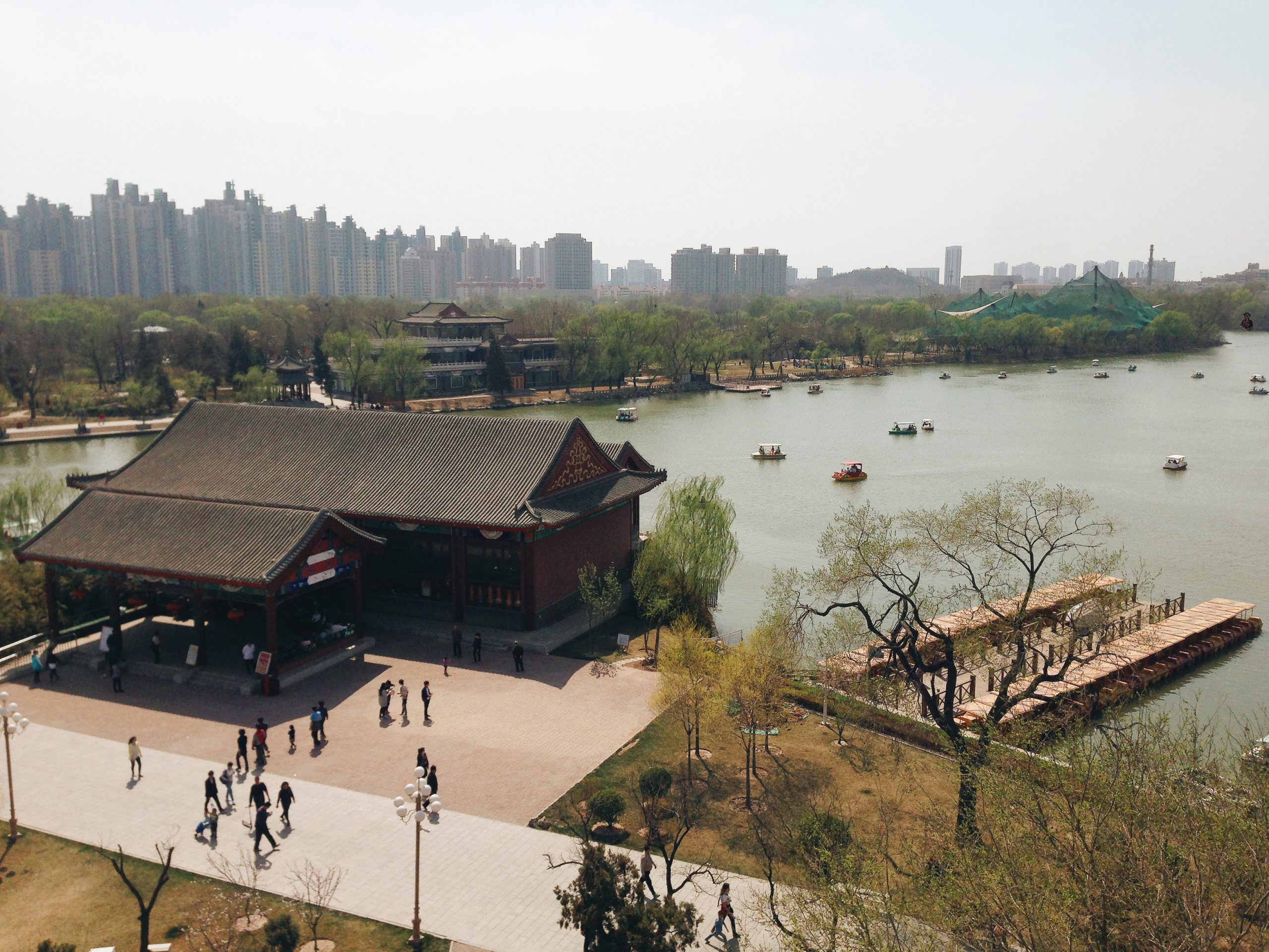 View of Shui Shang Park in Tianjin