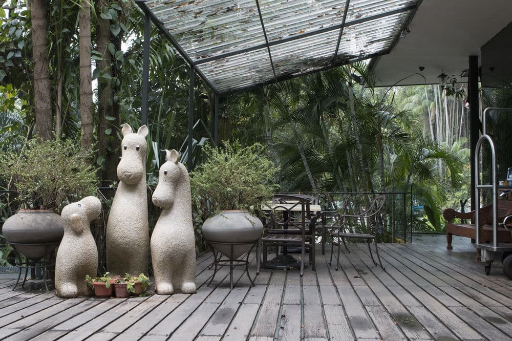 Outdoor area at Siloso Beach Resort in Singapore