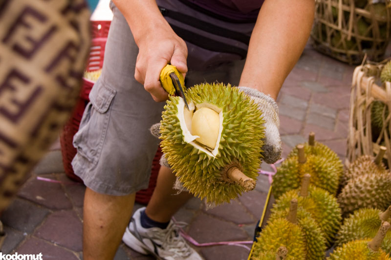 Singapore durians