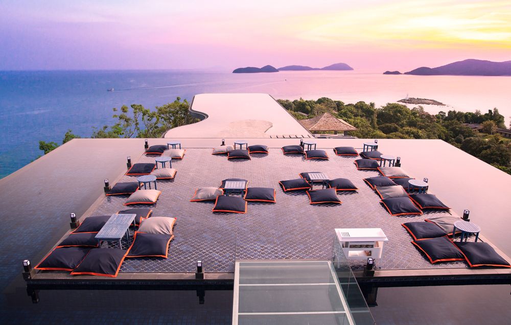 Outdoor area at Sri Panwa in Phuket
