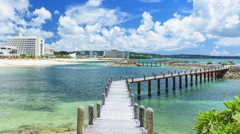 Sun Marina Beach in Okinawa