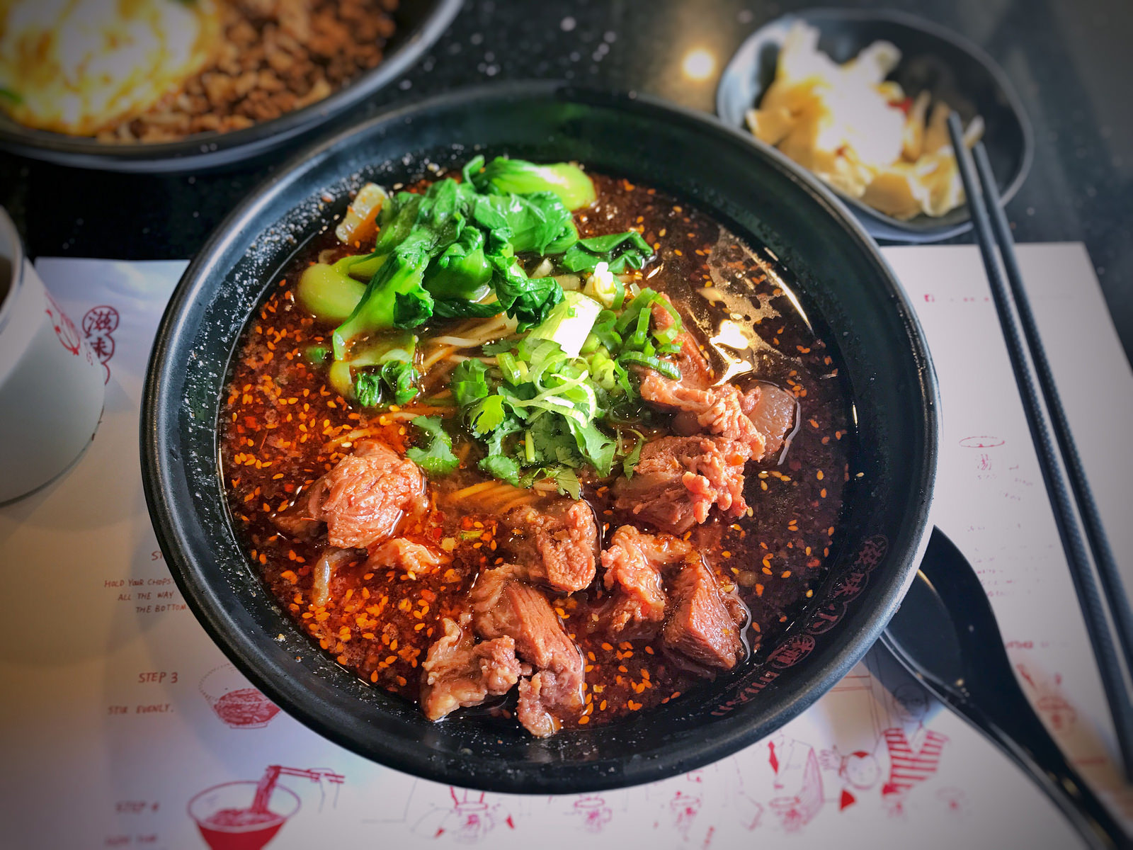 Taiwan beef noodles