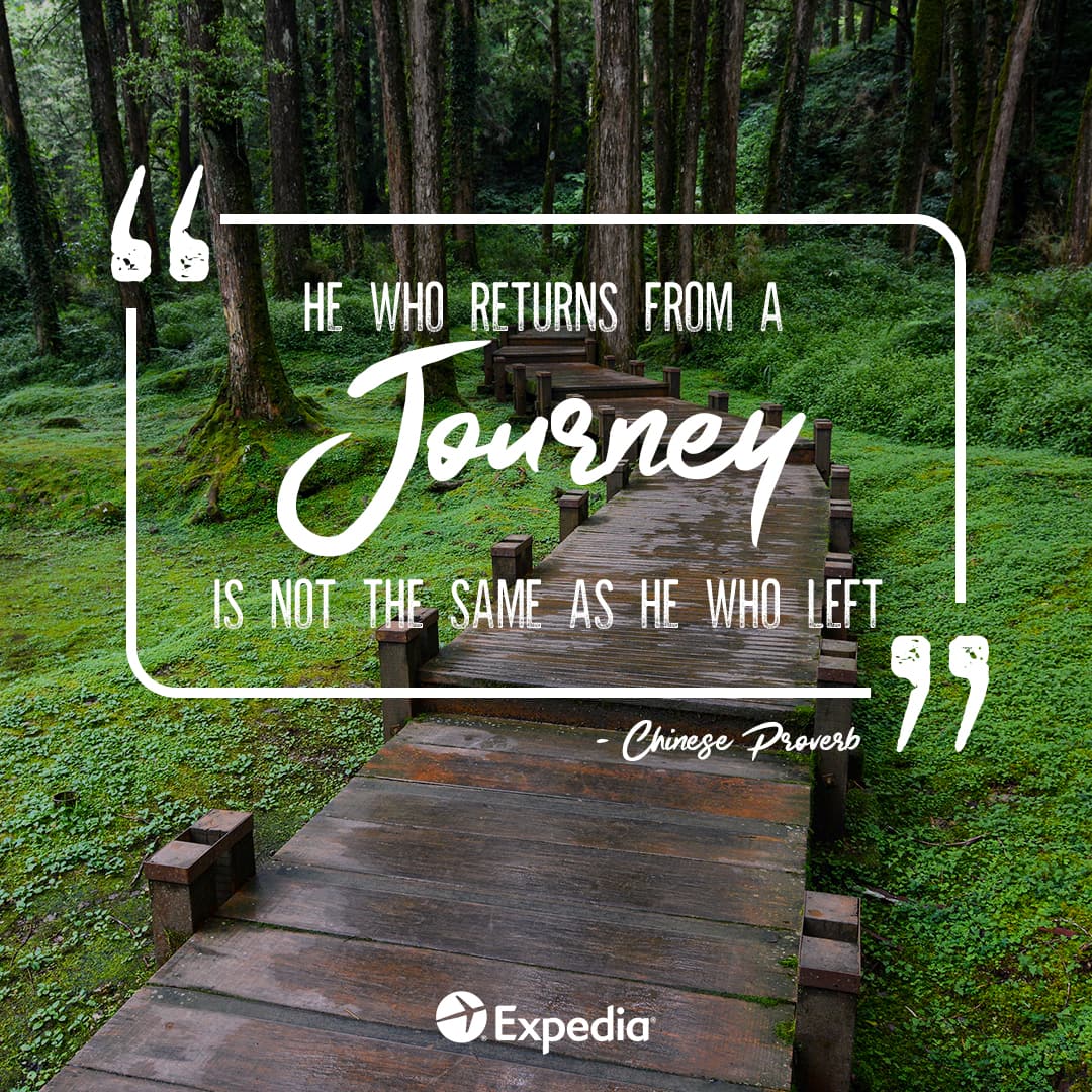 He Who Returns from a Journey... Expedia SG Stories