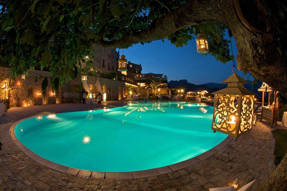 Poolside at Villa Cimbrone 