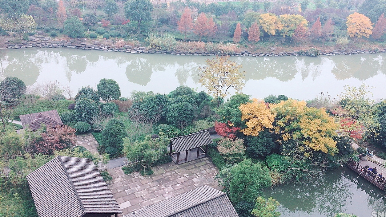 Xixi National Wetland Park in Hangzhou