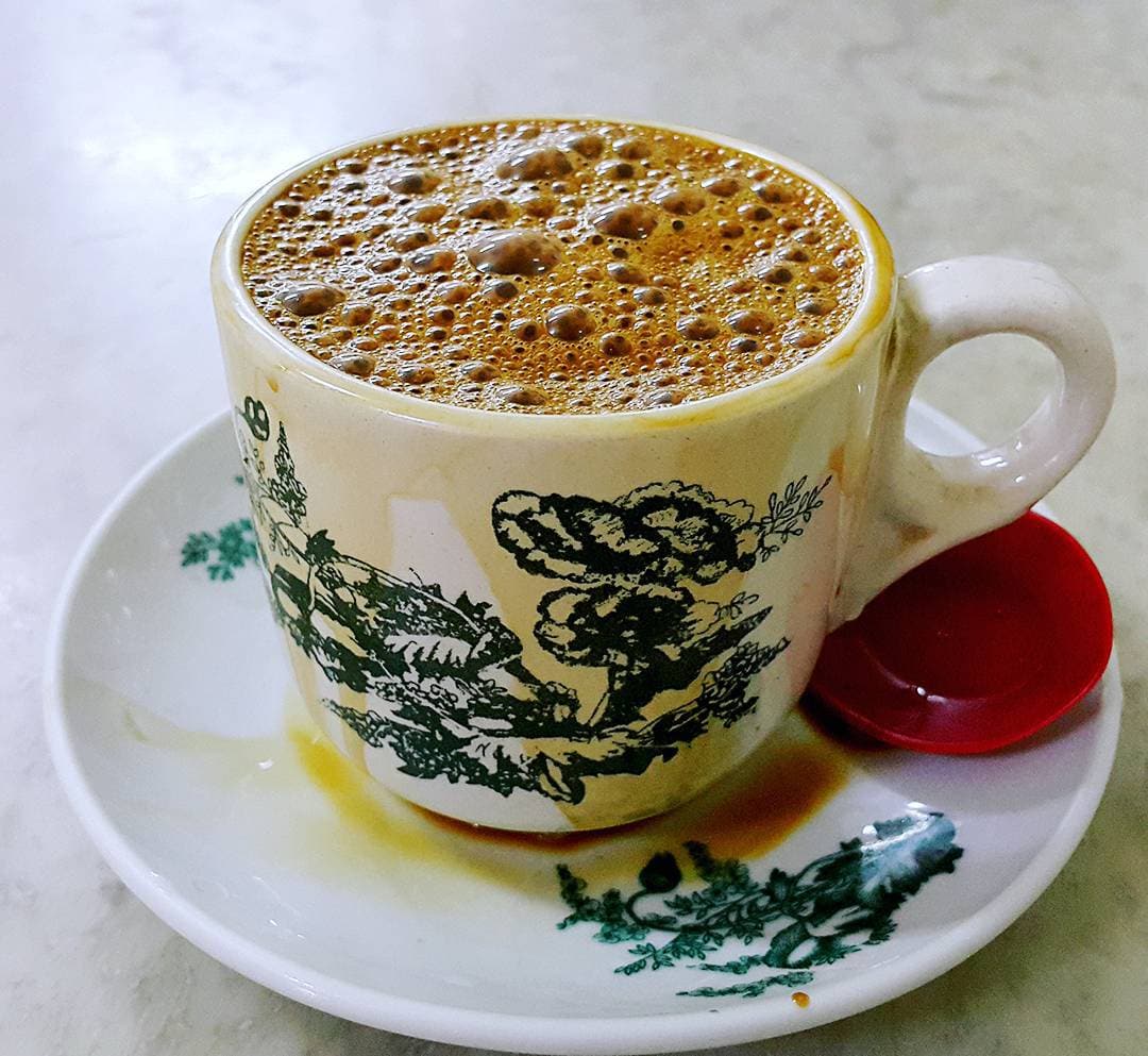 Ipoh's signature white coffee