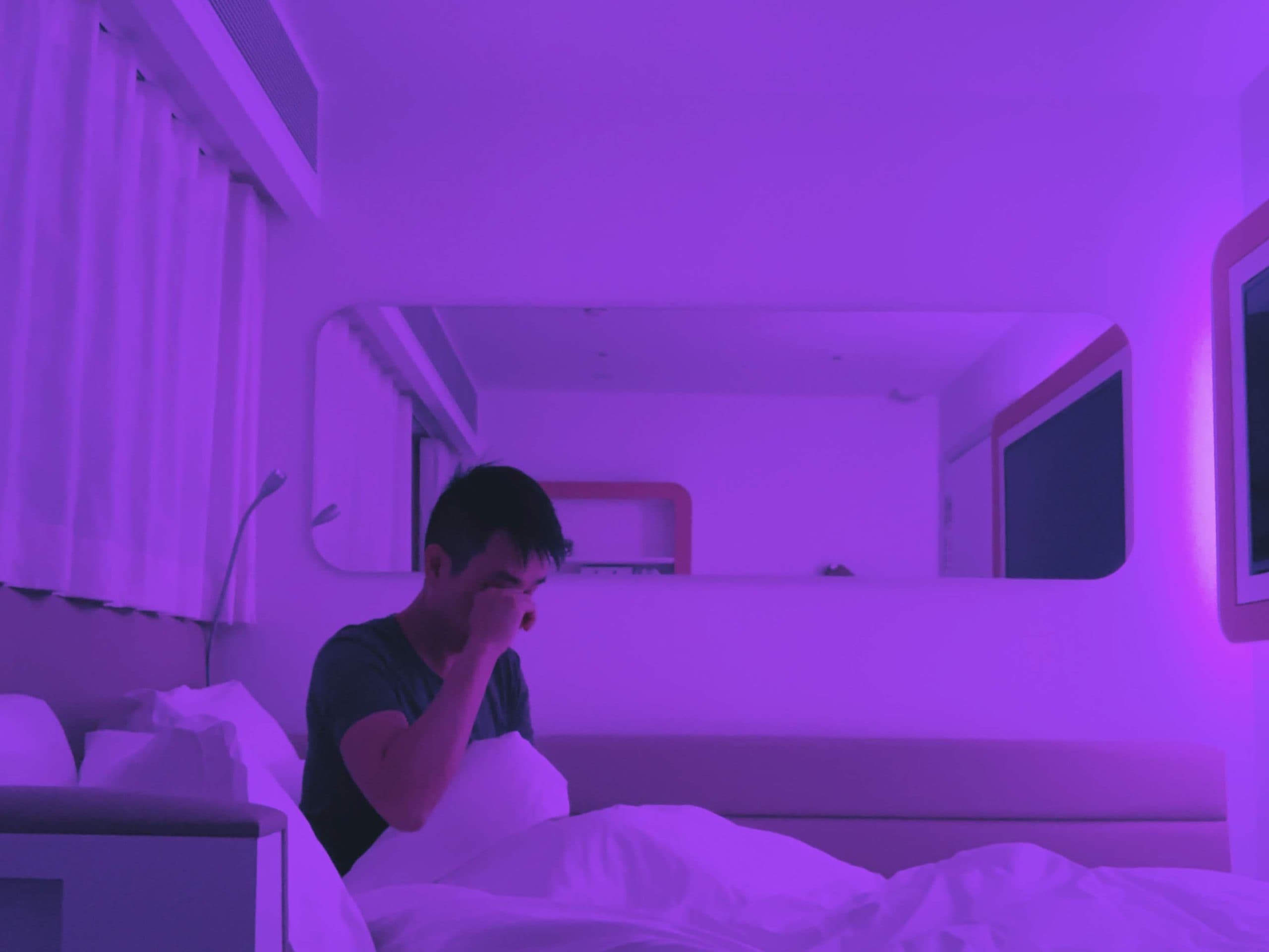 Waking up at YotelAir