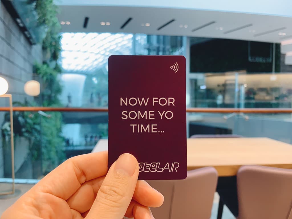 YotelAir room key