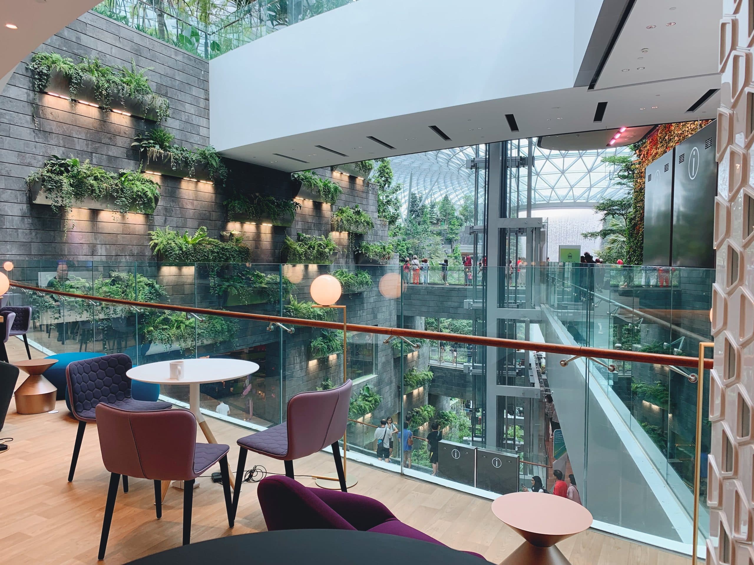 Breakfast space at YotelAir