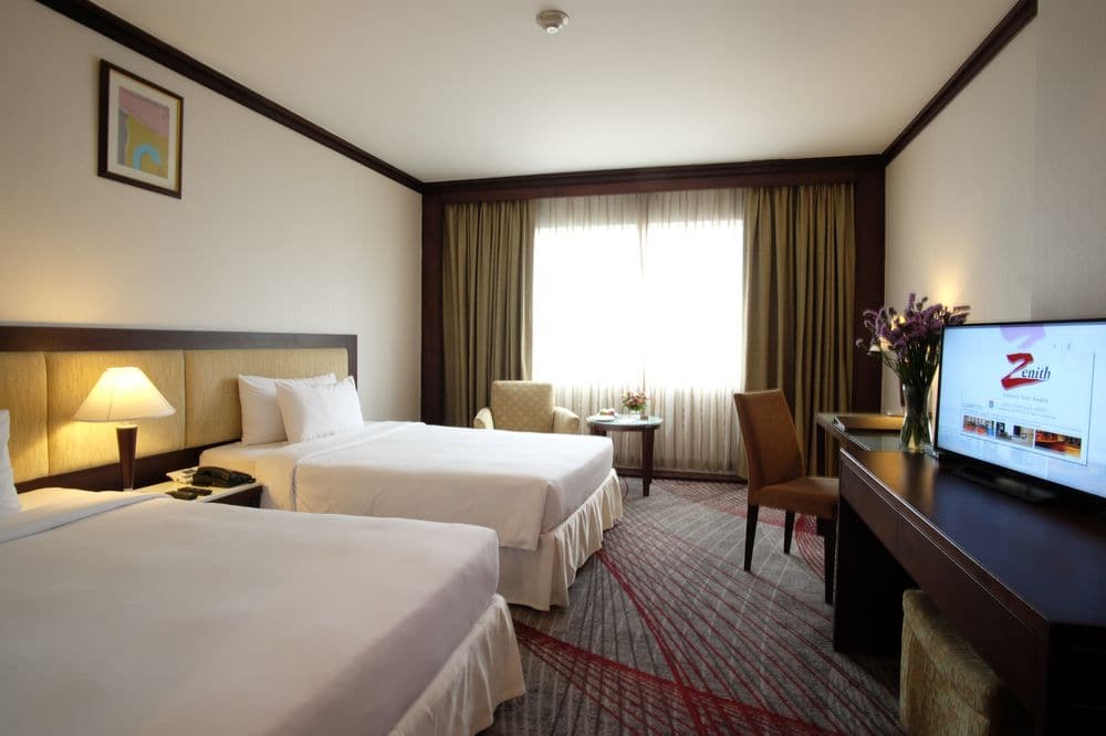 Interior of room at Zenith Sukhumvit Hotel