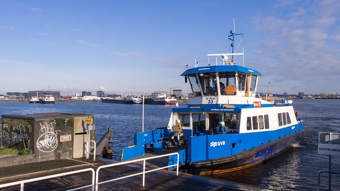free trip to the other side from Amsterdam Centraal