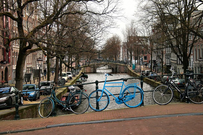 Shopping around Amsterdam