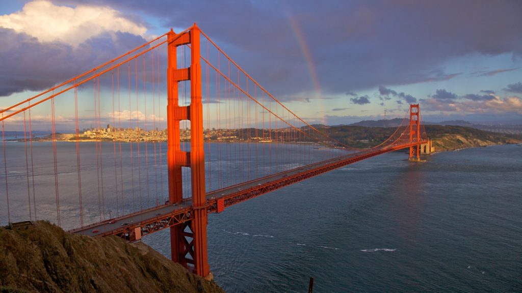 Golden Gate Bridge in San Francisco, USA