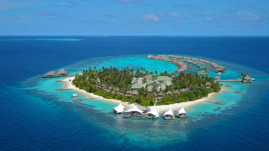 View of Maldives Islands