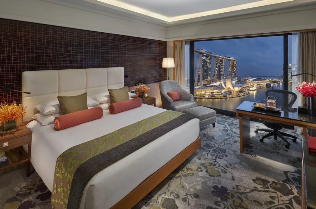 Marina Bay View Room at Mandarin Oriental