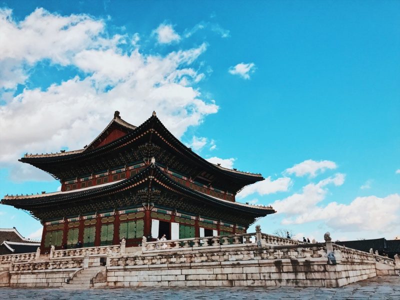 Temple at South Korea