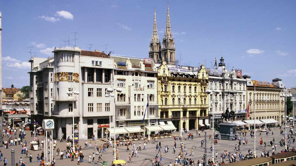 Scenes of Zagreb, Croatia