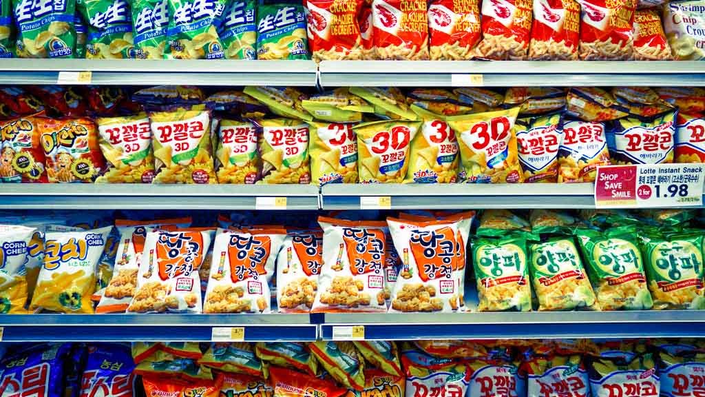 Korean snacks