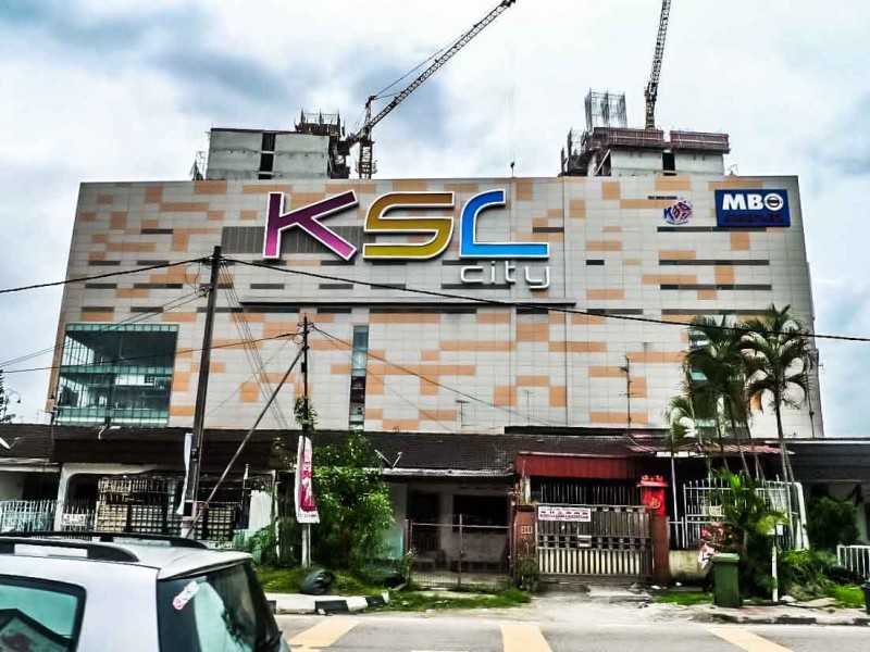KSL City shopping centre in JB