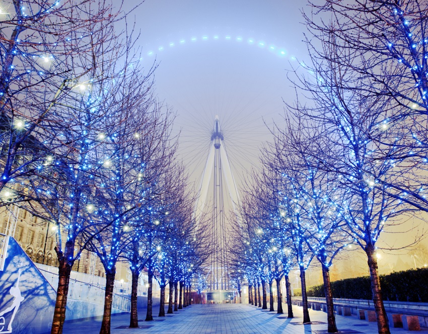 London Eye Christmas End of Year Travel