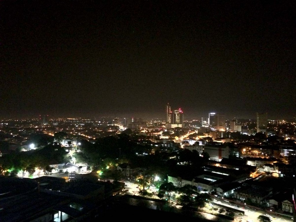 Malacca Night Skyline - Malacca trip