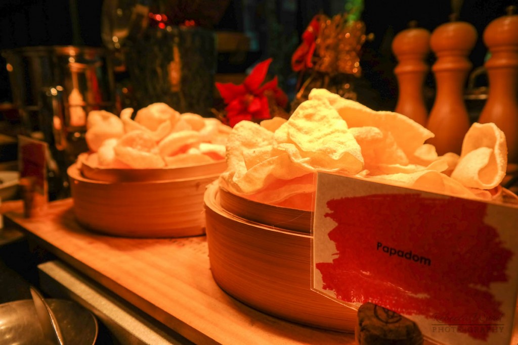 Papadom, Ramada Hotel Buffet