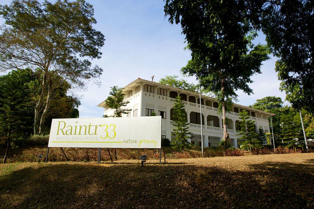 Exterior of Raintr33 Hotel