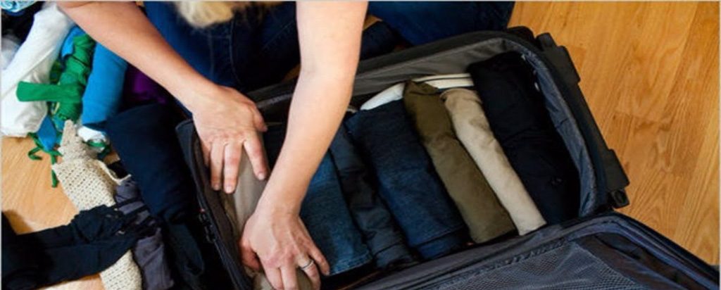 Roll don't fold - backpacking tips