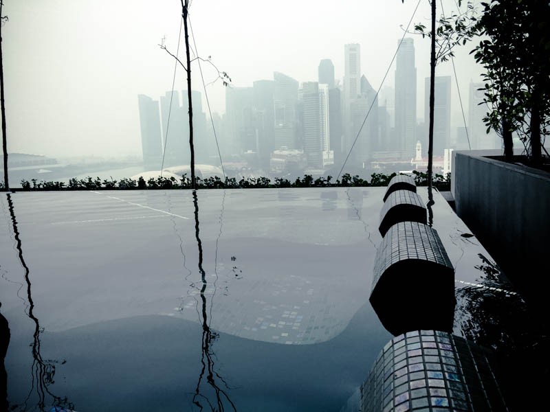 South Beach hotel Singapore rooftop pool 