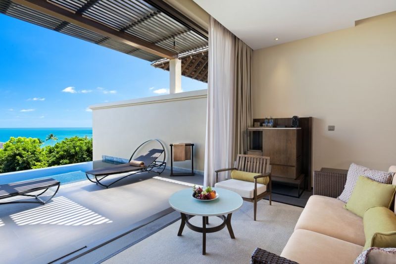 Room and view at Vana Belle, a Luxury Collection Resort, Koh Samui